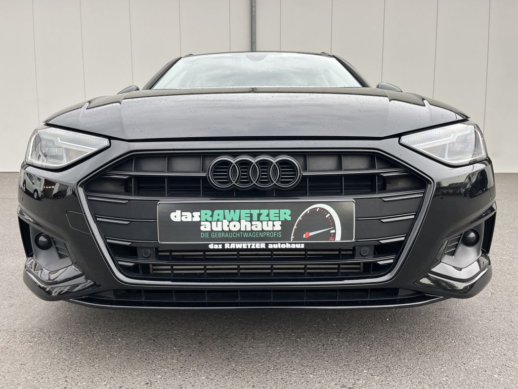 Audi A4 2023 г. Чёрный, пробег 42304 км