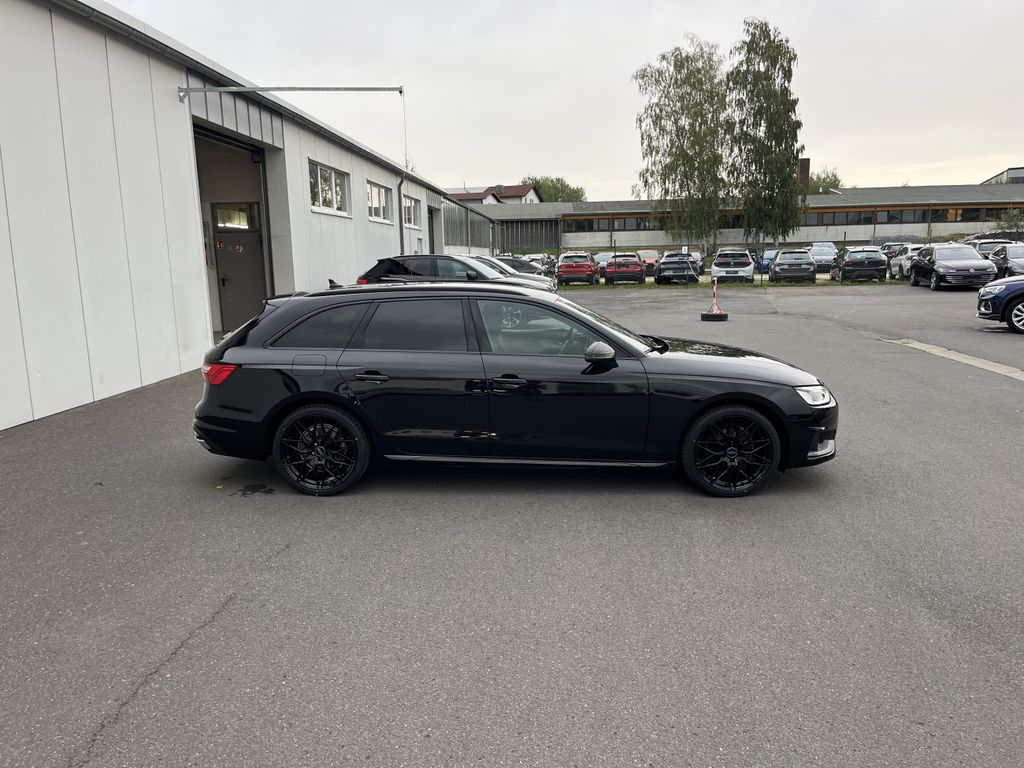 Audi A4 2023 г. Чёрный, пробег 42304 км