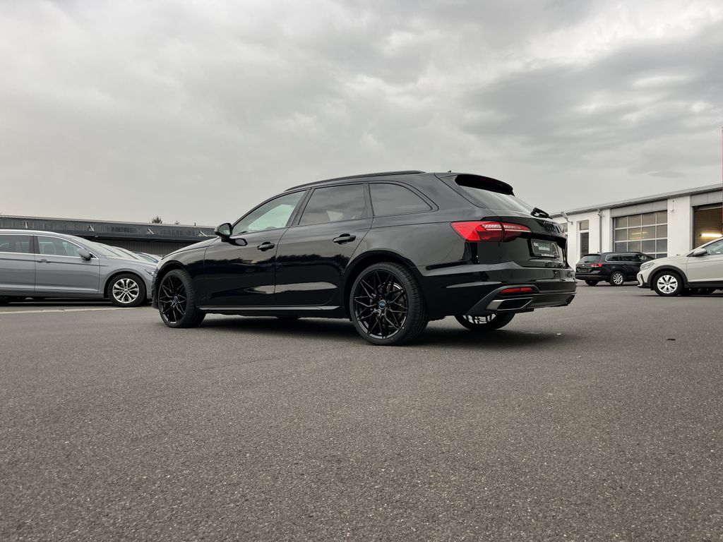 Audi A4 2023 г. Чёрный, пробег 42304 км
