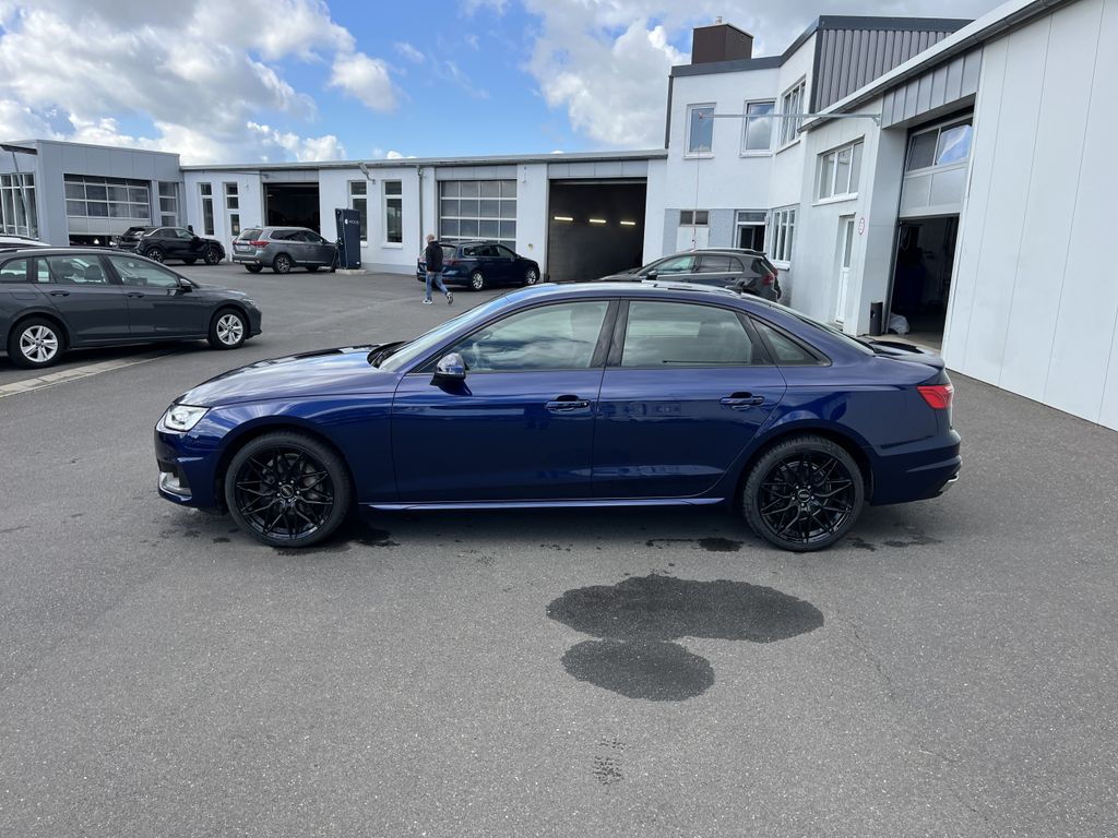 Audi A4 2022 г. Синий, пробег 39987 км