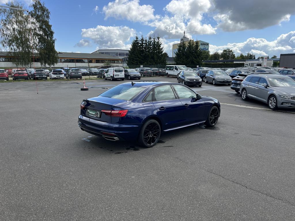Audi A4 2022 г. Синий, пробег 39987 км