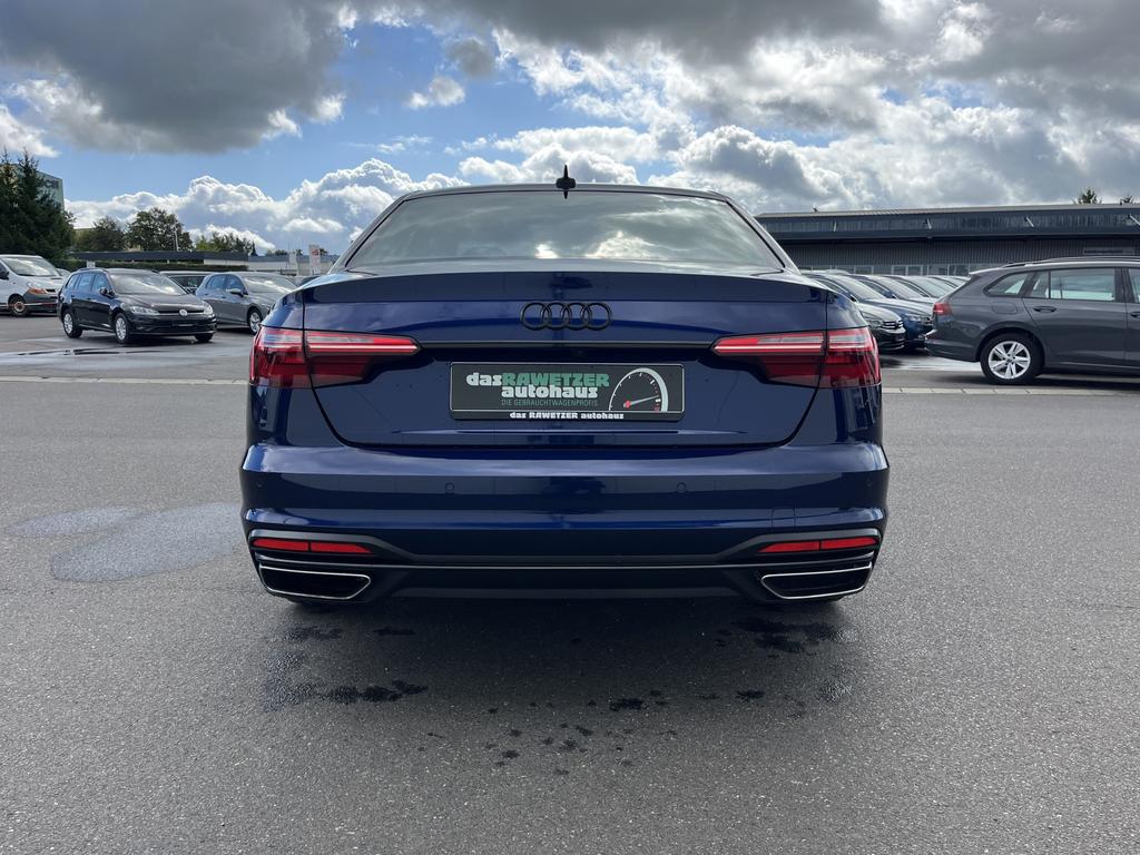 Audi A4 2022 г. Синий, пробег 39987 км