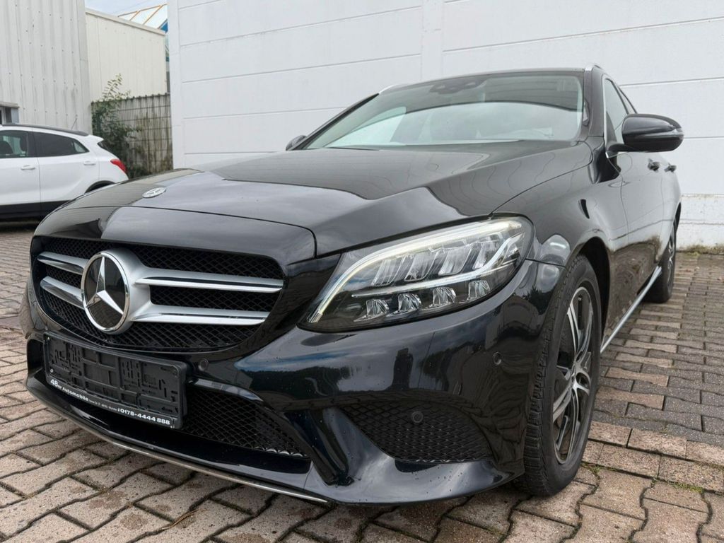 Mercedes-Benz C 180 2021 г. Чёрный, пробег 53090 км