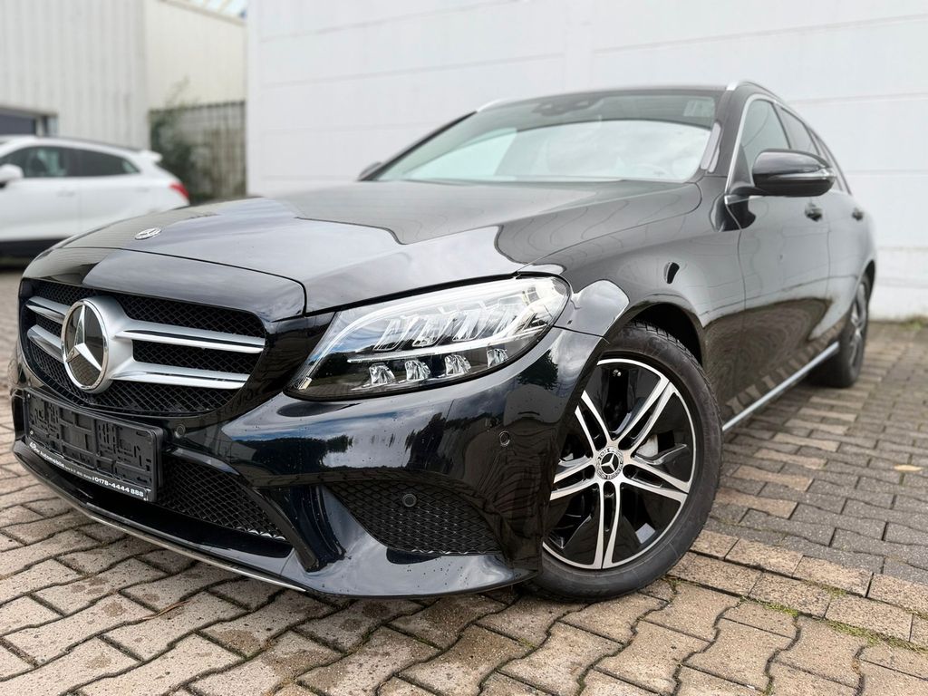 Mercedes-Benz C 180 2021 г. Чёрный, пробег 53090 км