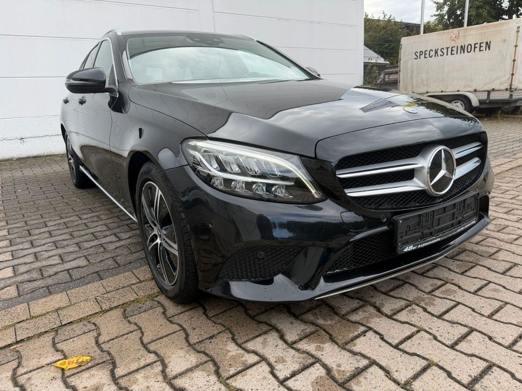 Mercedes-Benz C 180 2021 г. Чёрный, пробег 53090 км