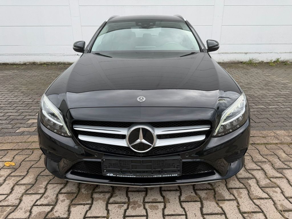 Mercedes-Benz C 180 2021 г. Чёрный, пробег 53090 км