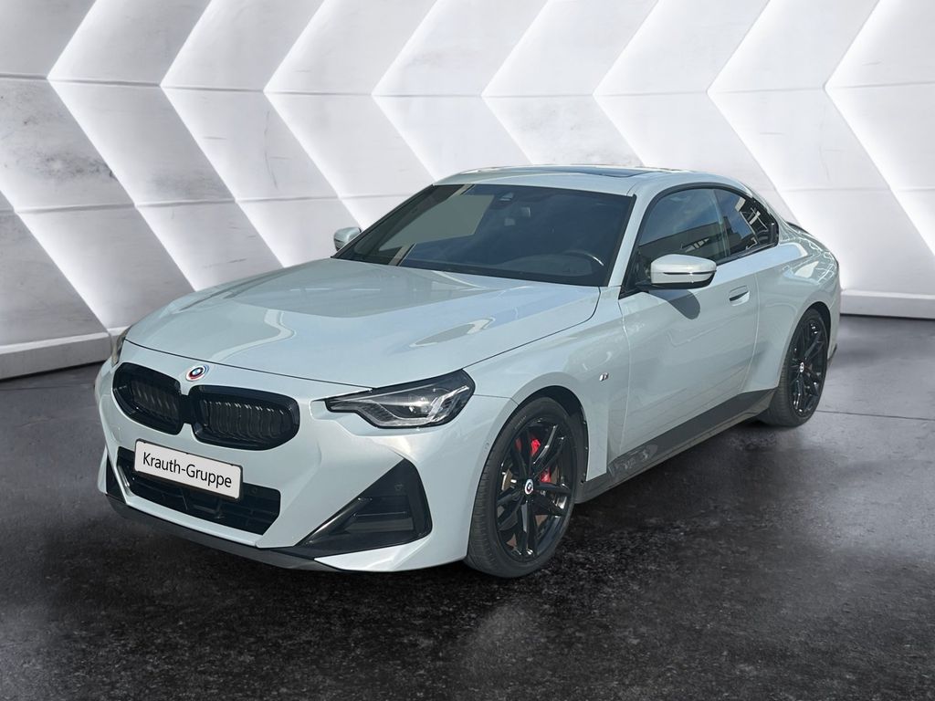 BMW 230 2022 г. Серебристый, пробег 36500 км