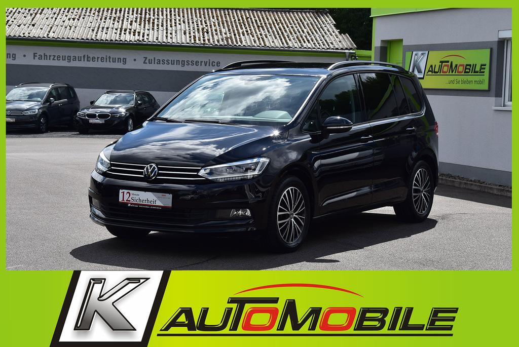 Volkswagen Touran 2023 г. Чёрный, пробег 21920 км
