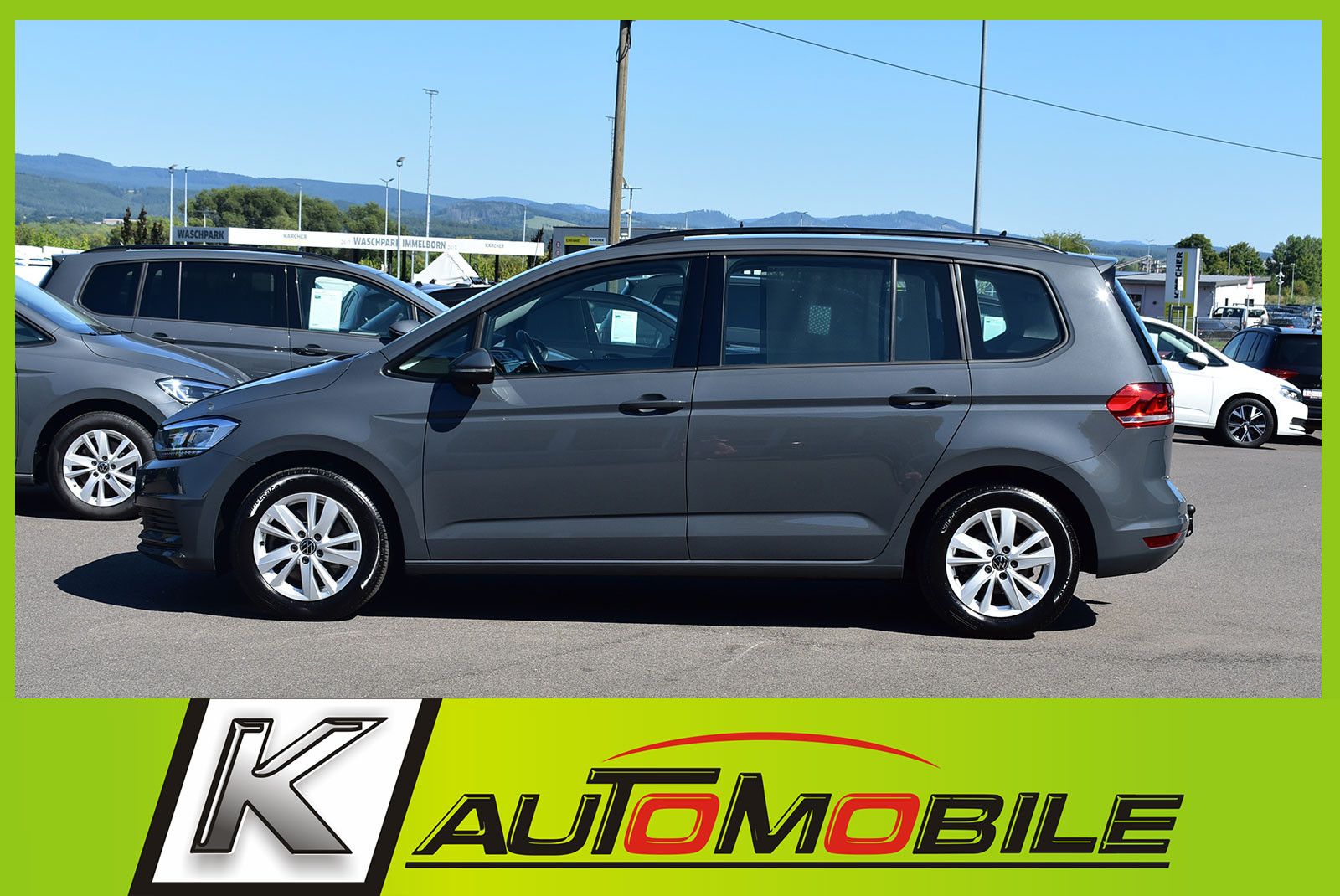 Volkswagen Touran 2023 г. Серый, пробег 46897 км
