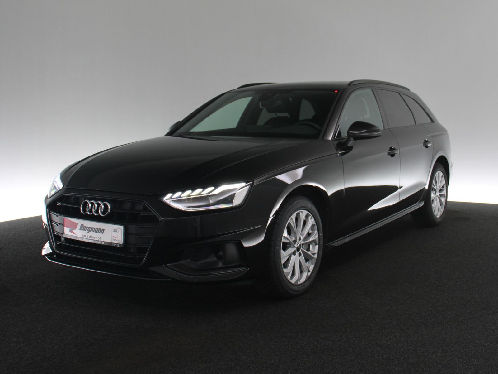 Audi A4 2021 г. Чёрный, пробег 56884 км