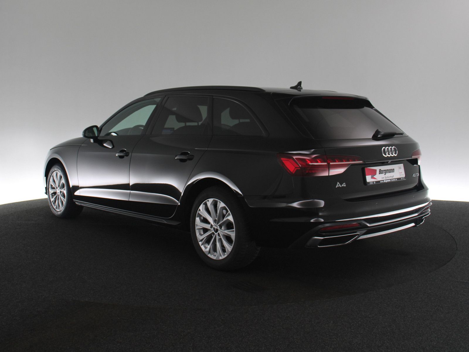 Audi A4 2021 г. Чёрный, пробег 56884 км
