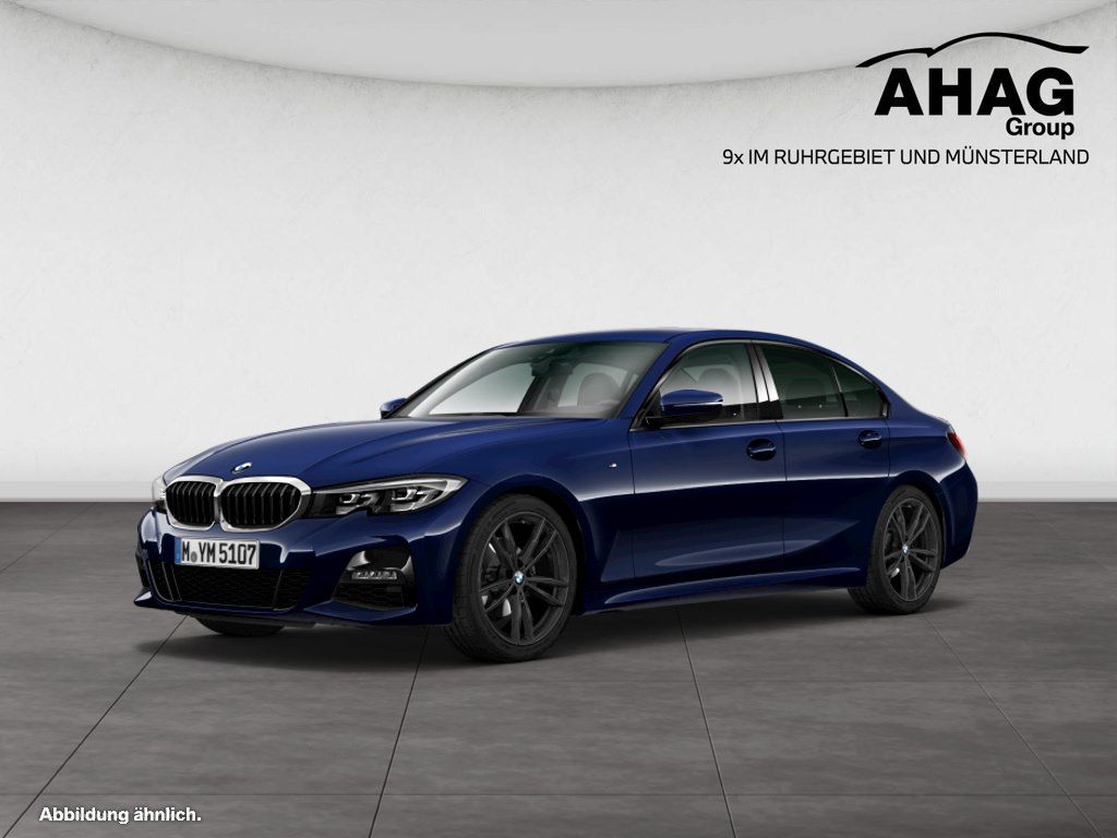 BMW 318 2021 г. Синий, пробег 58191 км