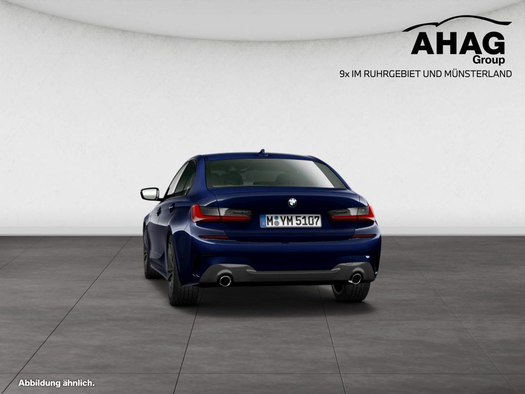 BMW 318 2021 г. Синий, пробег 58191 км