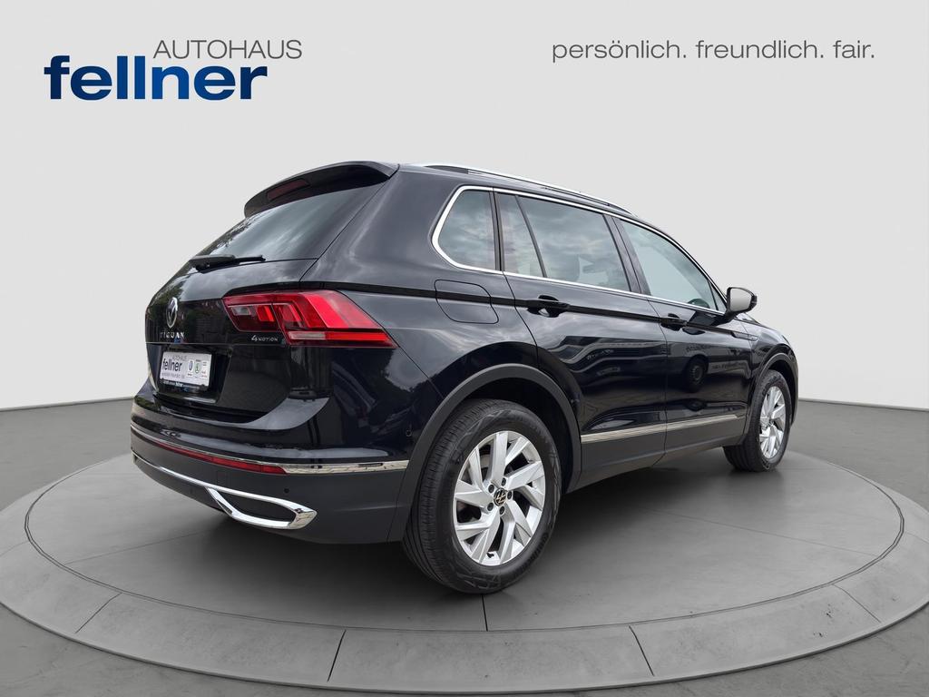 Volkswagen Tiguan 2023 г. Чёрный, пробег 60000 км
