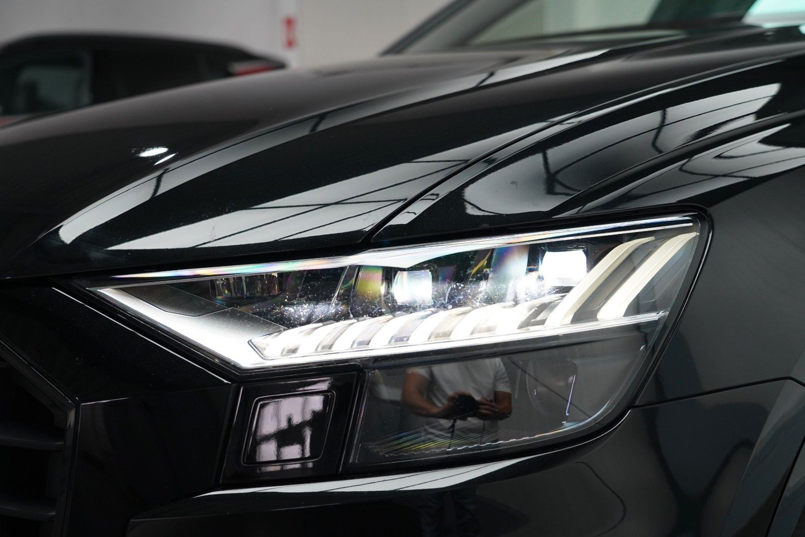 Audi SQ8 2023 г. Чёрный, пробег 45000 км