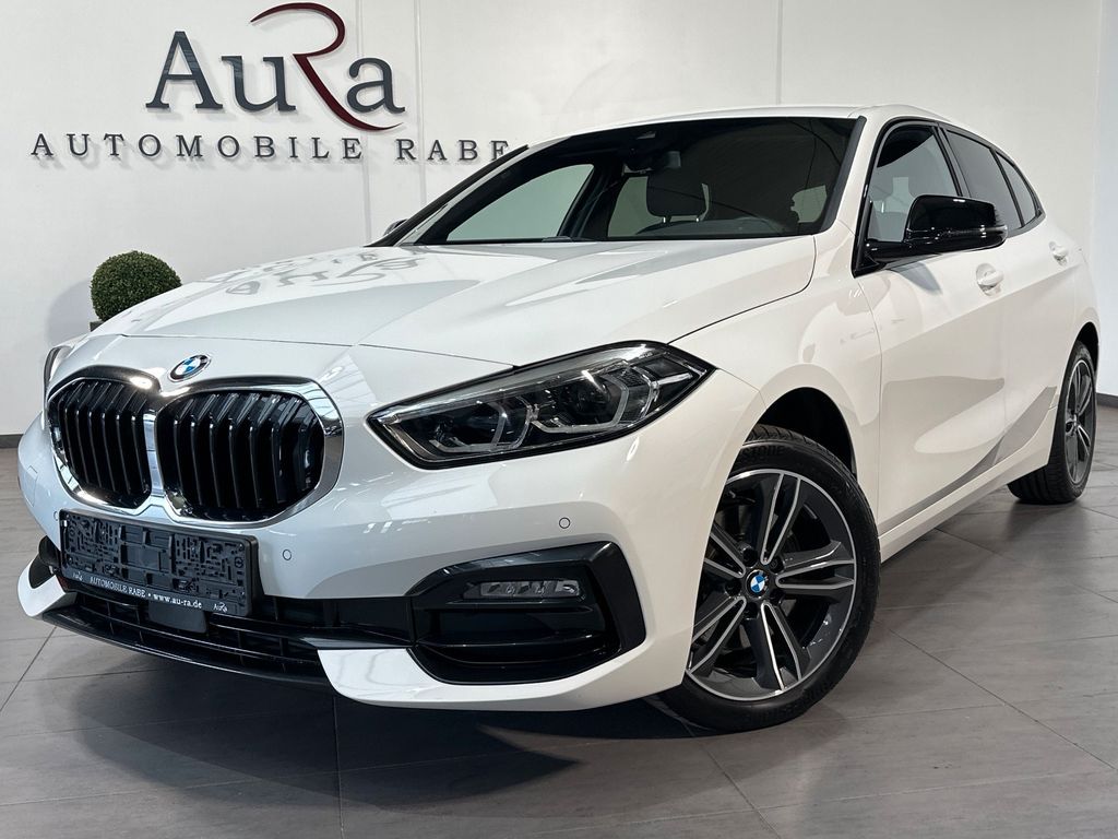 BMW 118 2023 г. Белый, пробег 38750 км