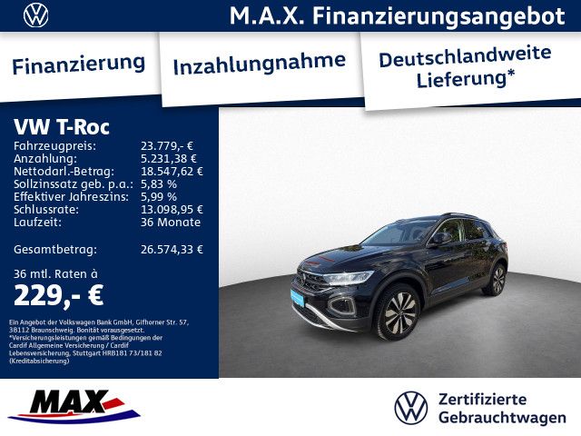 Volkswagen T-Roc 2024 г. Чёрный, пробег 37800 км