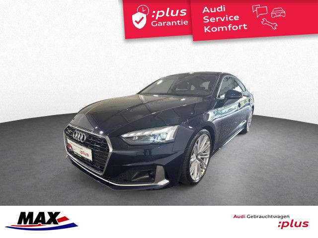 Audi A5 2022 г. Синий, пробег 35800 км