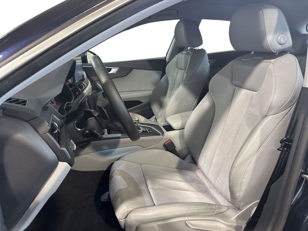 Audi A5 2022 г. Синий, пробег 35800 км