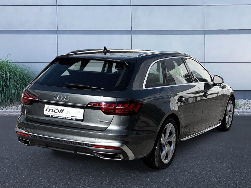 Audi A4 2023 г. Серый, пробег 58904 км