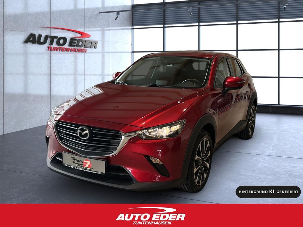 Mazda CX-3 2021 г. Красный, пробег 33875 км