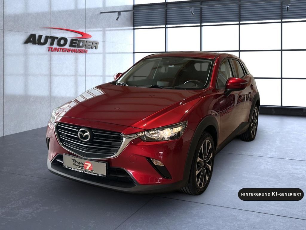 Mazda CX-3 2021 г. Красный, пробег 33875 км