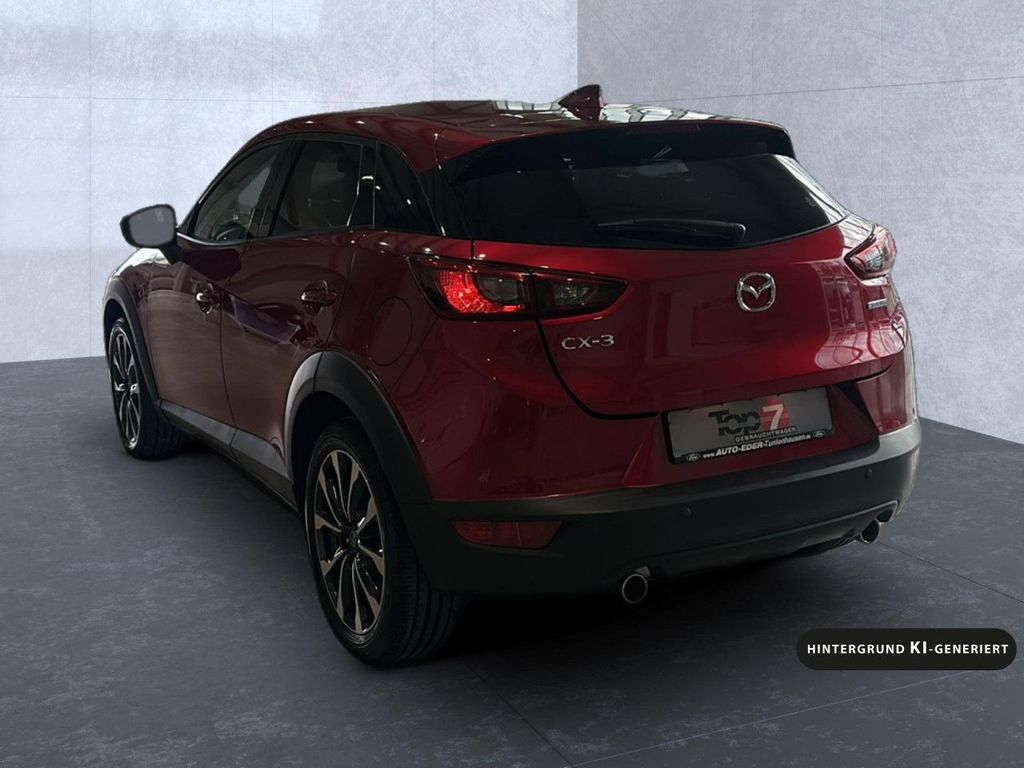 Mazda CX-3 2021 г. Красный, пробег 33875 км