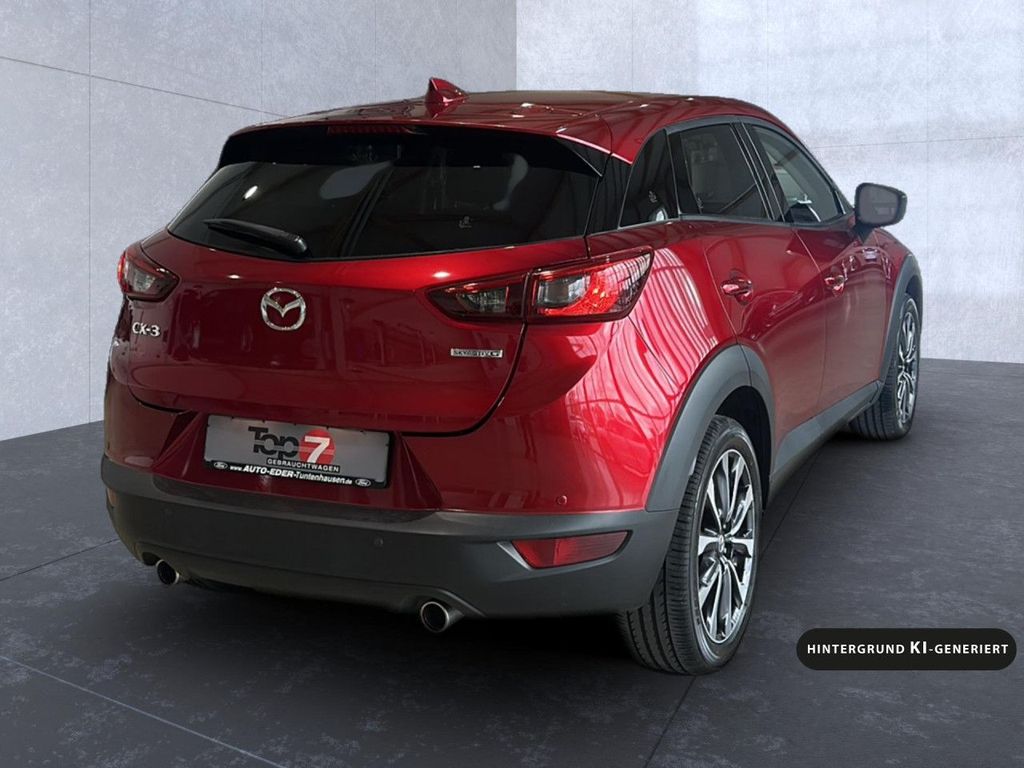 Mazda CX-3 2021 г. Красный, пробег 33875 км