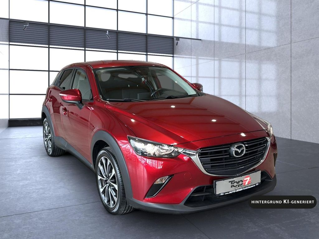 Mazda CX-3 2021 г. Красный, пробег 33875 км