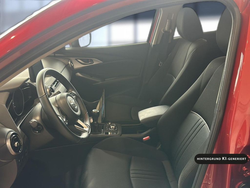 Mazda CX-3 2021 г. Красный, пробег 33875 км