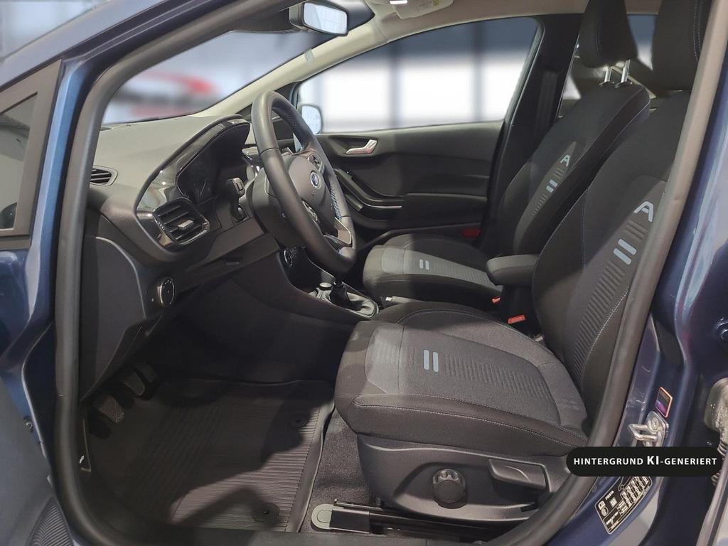 Ford Fiesta 2022 г. Синий, пробег 20694 км