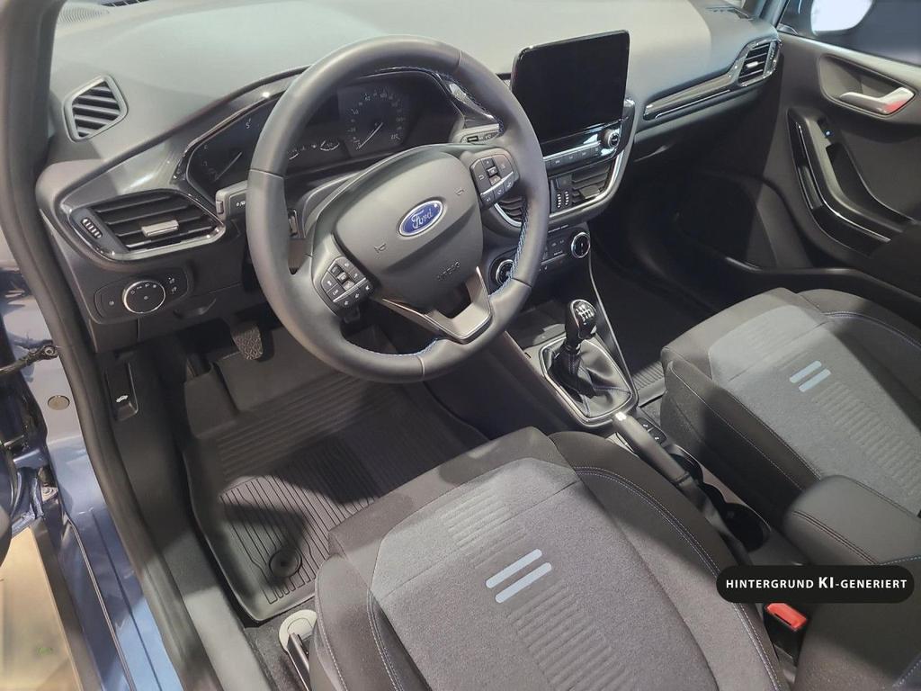 Ford Fiesta 2022 г. Синий, пробег 20694 км