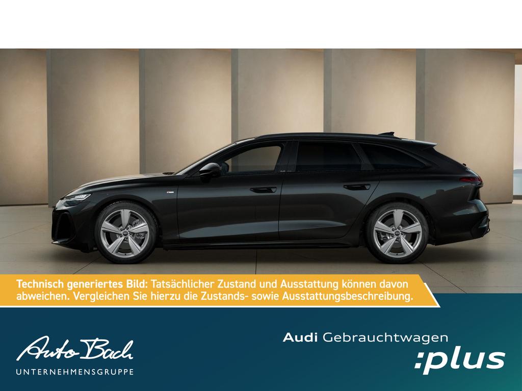 Audi A6 2025 г. Чёрный, пробег 20330 км