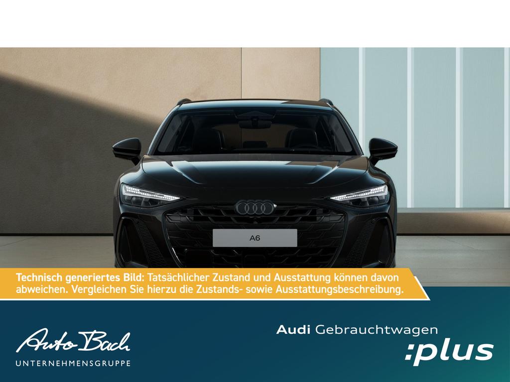 Audi A6 2025 г. Чёрный, пробег 20330 км
