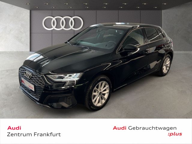 Audi A3 2023 г. Чёрный, пробег 38483 км