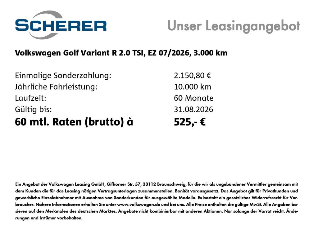 Volkswagen Golf 2026 г. Чёрный, пробег 3000 км