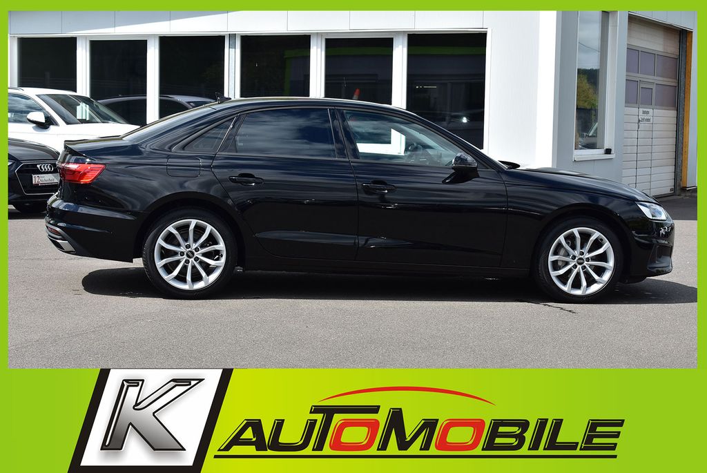 Audi A4 2023 г. Чёрный, пробег 46533 км