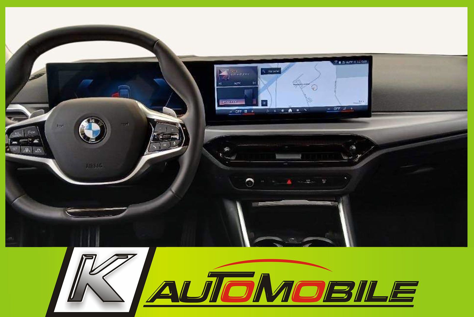 BMW 320 2025 г. Чёрный, пробег 42984 км
