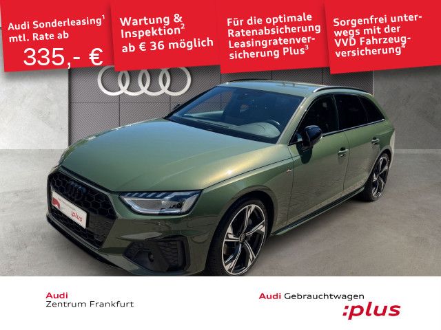 Audi A4 2023 г. Зелёный, пробег 37189 км