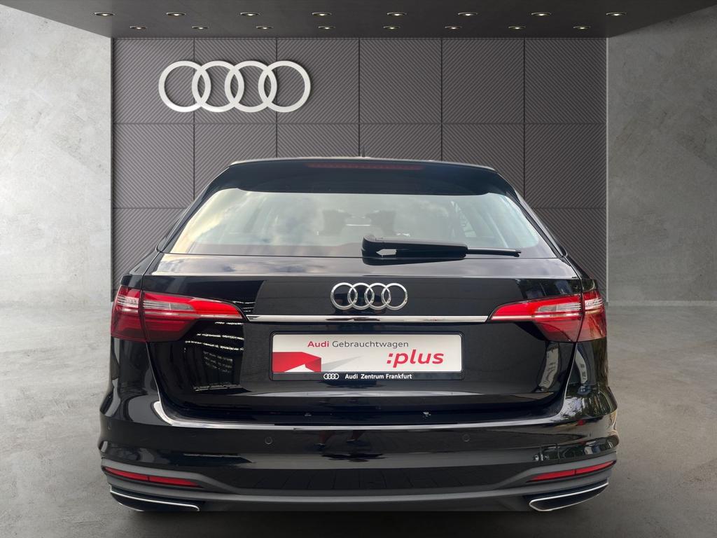 Audi A4 2023 г. Чёрный, пробег 54965 км