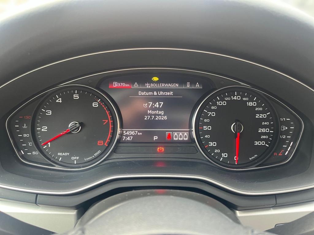 Audi A4 2023 г. Чёрный, пробег 54965 км
