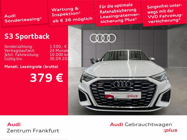Audi S3 2024 г. Белый, пробег 30919 км