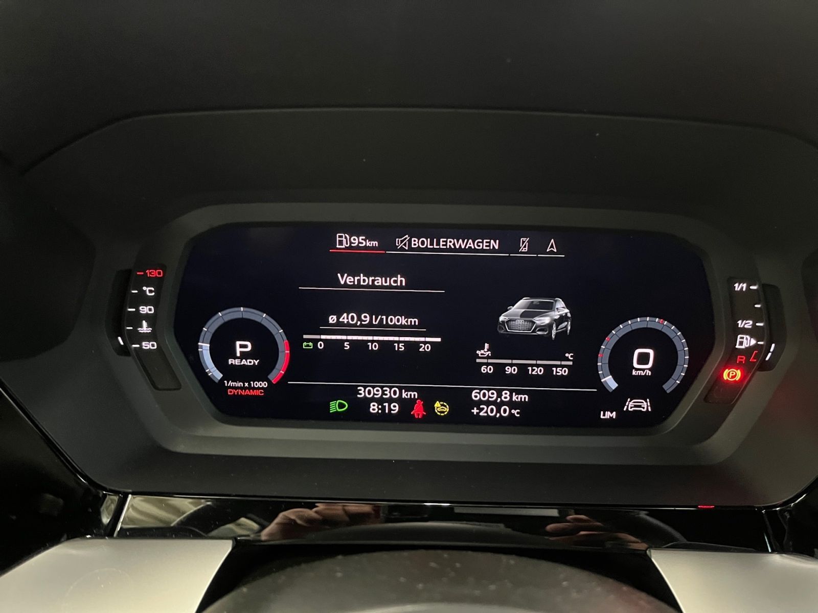 Audi S3 2024 г. Белый, пробег 30919 км