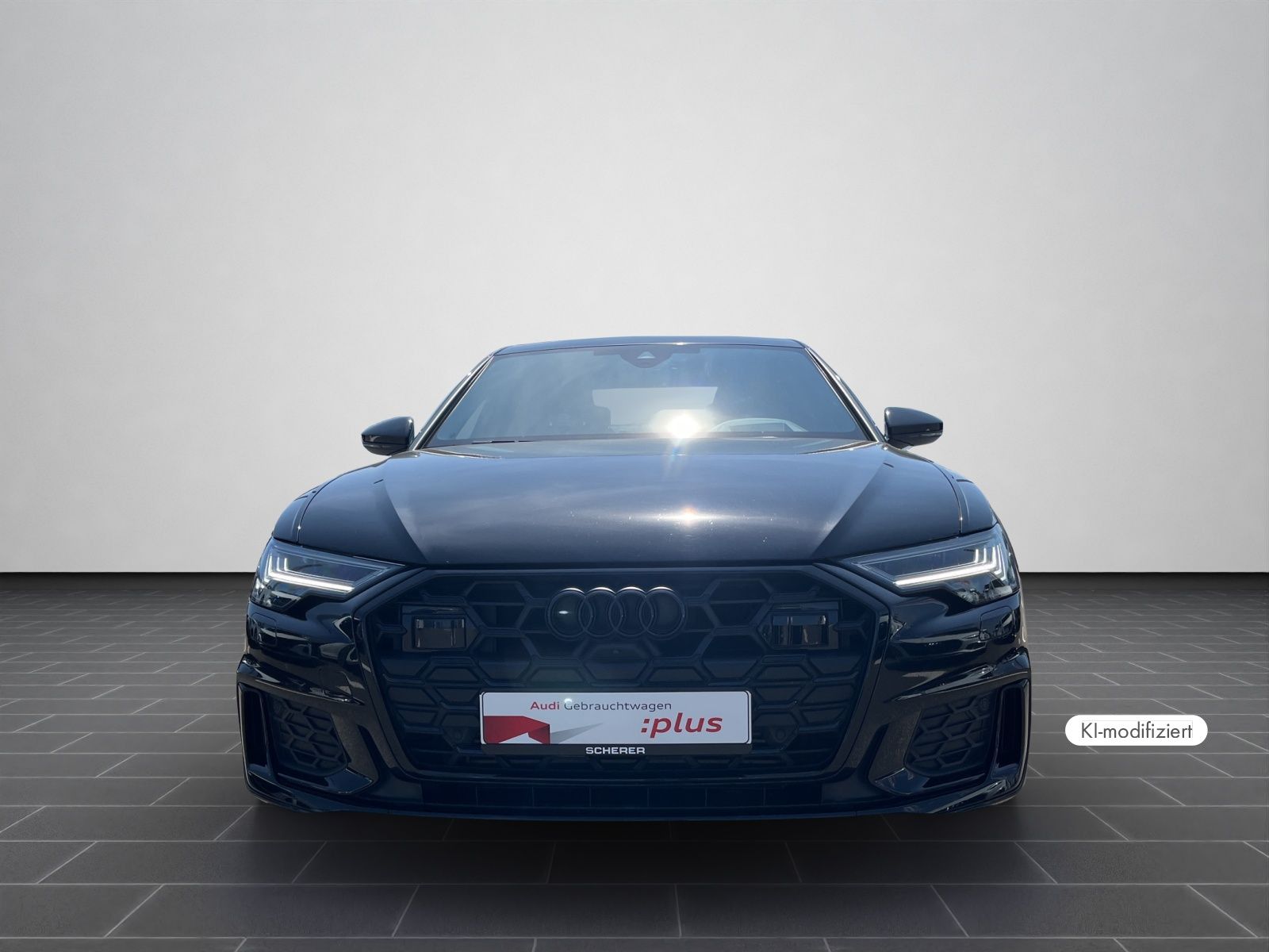 Audi A6 2024 г. Чёрный, пробег 45304 км