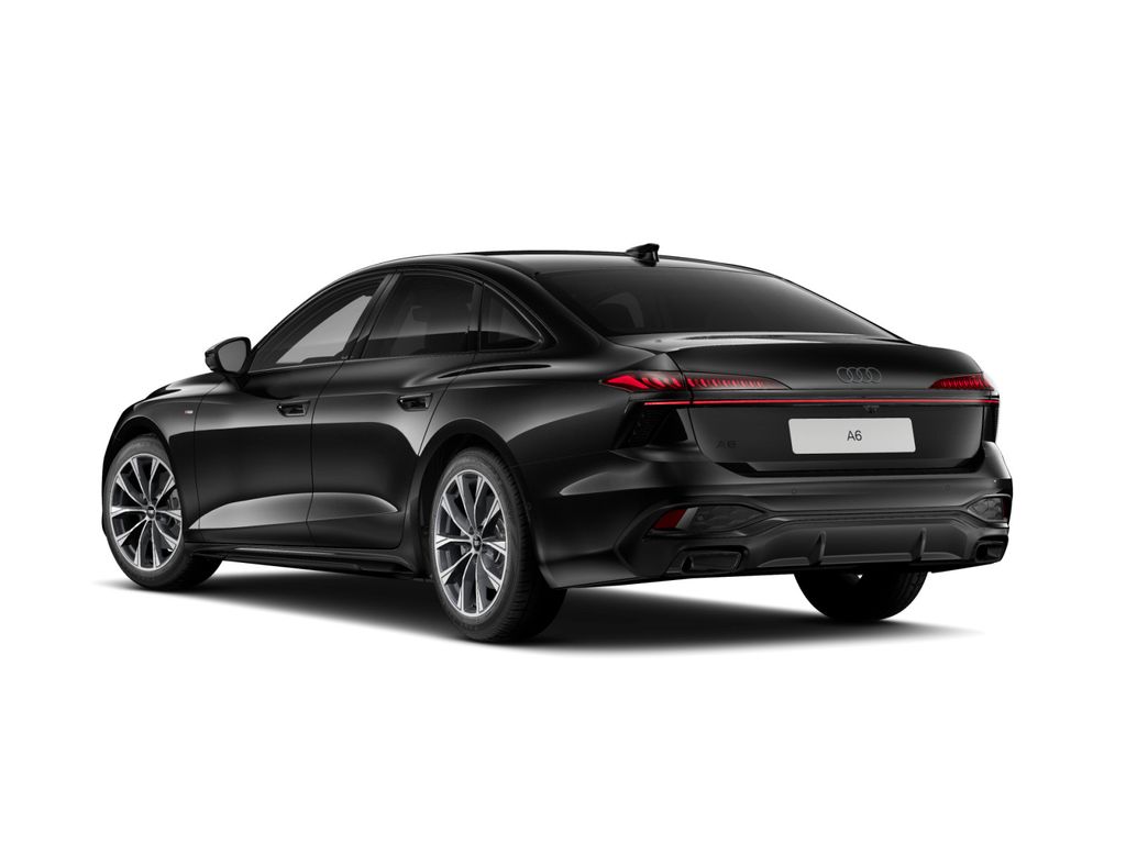 Audi A6 2026 г. Чёрный, пробег 28428 км