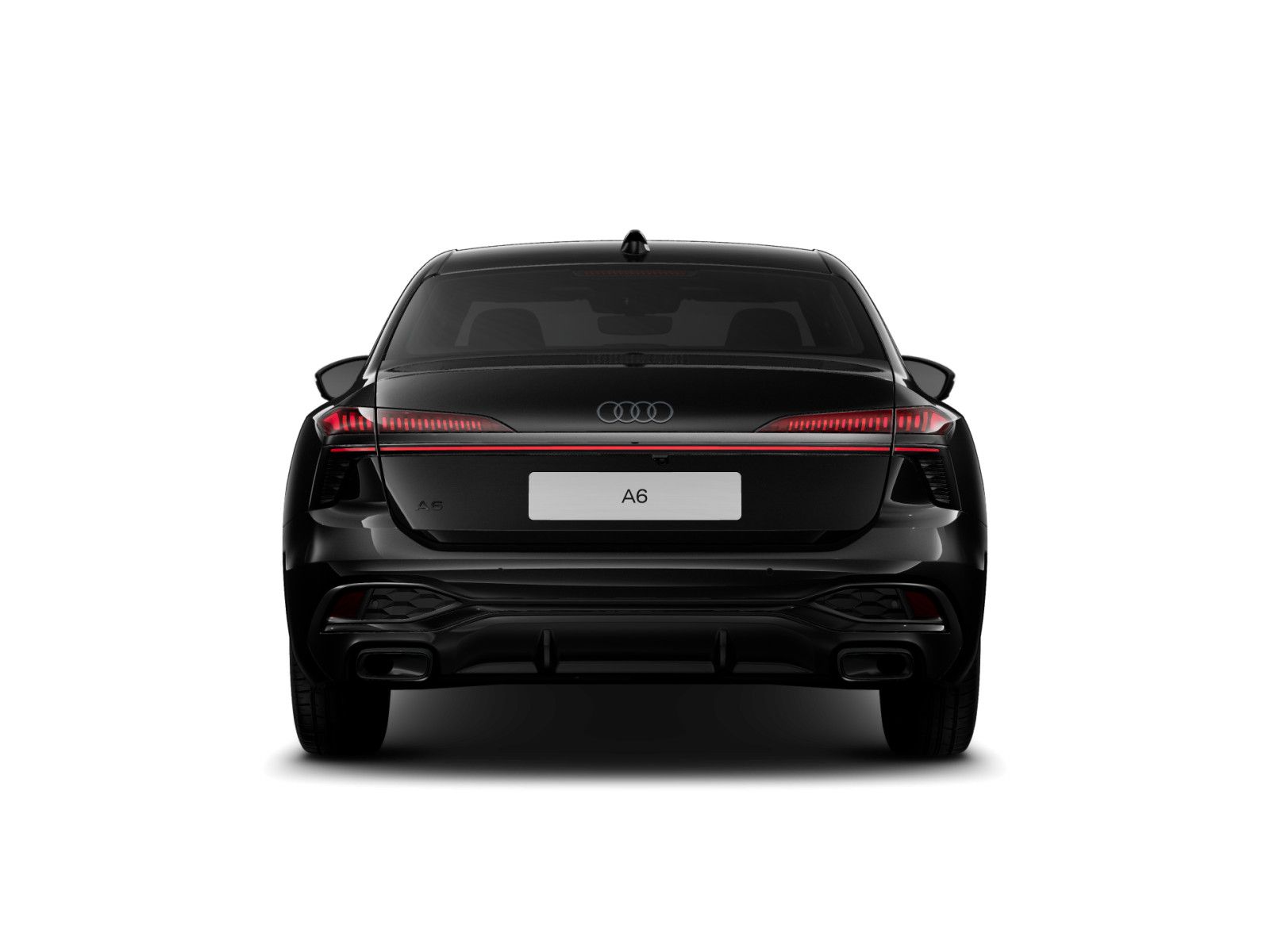 Audi A6 2026 г. Чёрный, пробег 28428 км