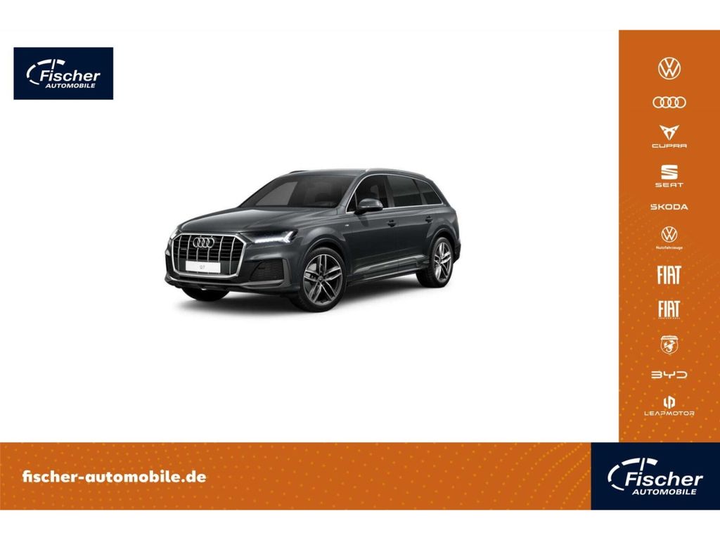 Audi Q7 2023 г. Серый, пробег 46542 км