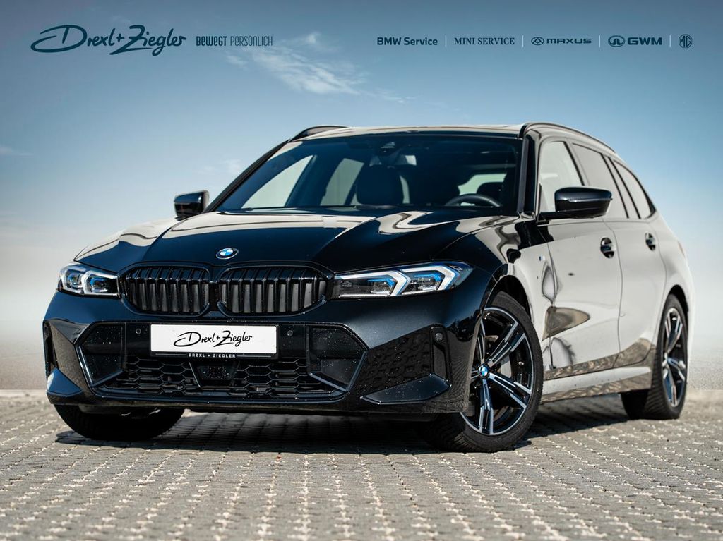 BMW 330 2025 г. Чёрный, пробег 24790 км