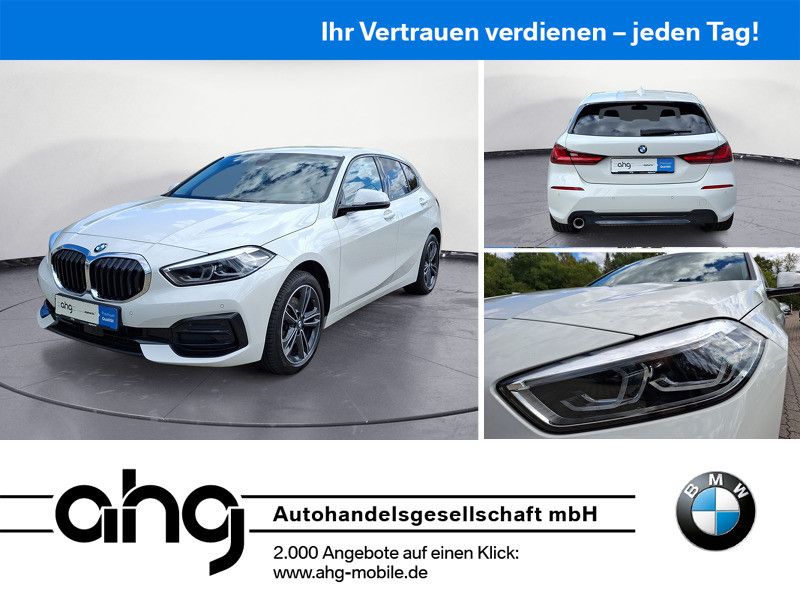 BMW 118 2022 г. Белый, пробег 38675 км