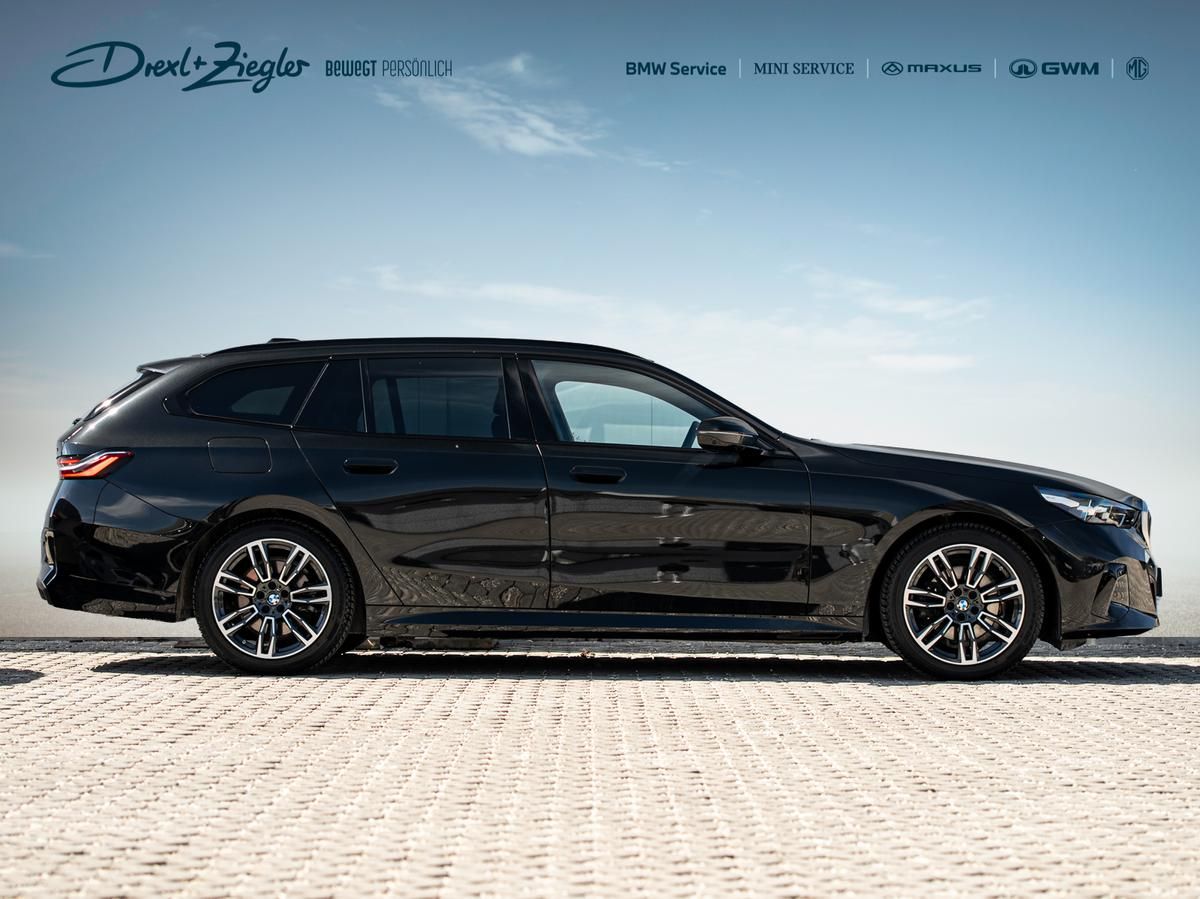 BMW 520 2025 г. Чёрный, пробег 15690 км